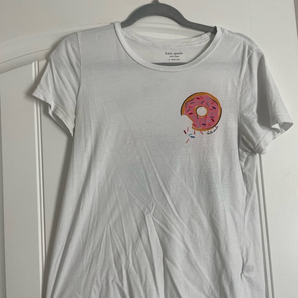 Kate Spade Coffee Break T-shirt - size medium - Picture 5 of 7